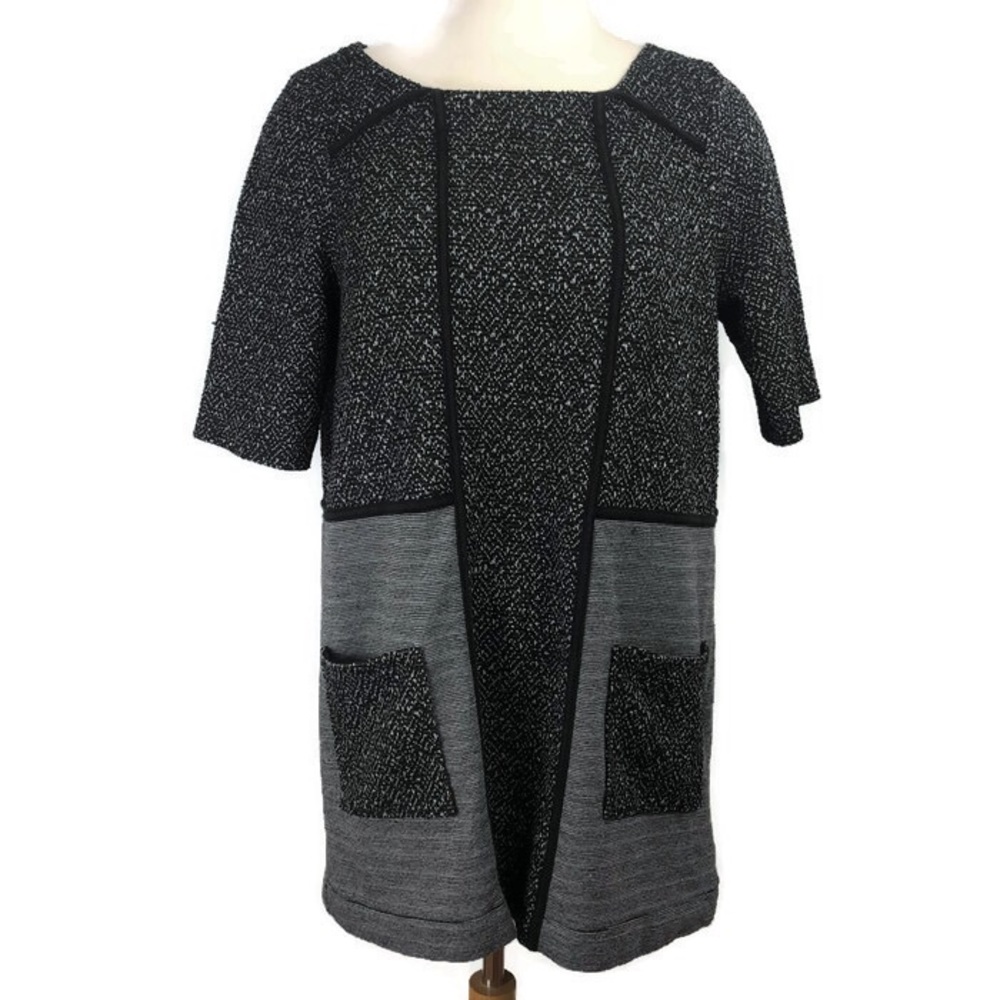 ANTHRO Meadow Rue Mitzie Channeled Tunic Top